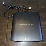 3J Lg Portable Super Multi Drive GP08NU6B External With Cable Wrapped. Fixed Price $17.70.