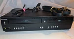 Funai Model DV220FX4 Dvd/vcr Combo Player *no Remote* Tested W Cb Cords. Fixed Price $89.99.