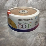 Memorex Cool Colors Cdr 25PK 52X 700MB 80 Min Blank Recordable Cds New. Fixed Price $21.99.
