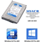 Hdd 3.5" Sata Hard Drive With Windows 10/WIN 11 64X Installed Legacy. Fixed Price $35.00.