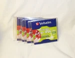 Verbatim Printable 4X Cd-rw 700MB Blank Media. Fixed Price $12.99.
