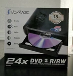I/omagic External Dvd+/-r/rw Drive 24X Dual Format/double Layer IDVD24DLE. Fixed Price $90.50.