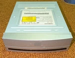Vintage Silver 'round' Samsung Cdrom Cd-rw Optical Disc Drive Ide Tested Working. Fixed Price $32.99.