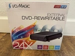 New I/omagic IDVD24DLE Dvd-writer 24X Rw External Usb Rewritable Drive. Fixed Price $29.99.