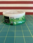 New Pk Sony Blank Dvd+rw 4X Logo Branded 4.7GB Rewritable Disc 25DPW47SP. Fixed Price $27.99.