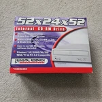 Digital Research Technologies Internal Cd-rw Drive 52X24X52 Model D522452. Fixed Price $22.00.