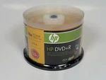 New! Sealed! Hp Dvd+r 16X 4.7GB 120 Min. Media Disc 50 Pack. Fixed Price $22.95.