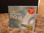Memorex Lightscribe Dvd+r 10 Pack Standard Jewel Case 8X 4.7GB 120MIN New Sealed. Fixed Price $10.88.