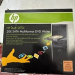 Hp DVD1070I 20X Sata Multiformat Writer New Hewlett Packard Dvd-r Dvdrw Cdr. Fixed Price $12.99.