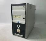 Vintage Classic Micro System Black & White Pc Case W/ Psu Dvd Floppy Drive. Fixed Price $129.99.