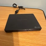Lg GP60NB50 Slim Portable External Usb Cd Dvd Writer Drive Black. Fixed Price $14.99.