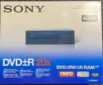 Sony DRU-190A Dvd+r 20X Dvd/rw/r/cd Rewritable With Driver Disc. Fixed Price $49.99.