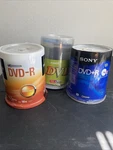 Sony 100DMR47SP Dvd-r 16X Pack + Ridata. Fixed Price $52.69.