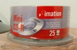 25 Imation Mini Discs Cd-r Spindle 23 202 Mb 8CM 80MM New Blank Recordable. Fixed Price $21.99.