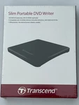 Transcend Slim Portable Cd/dvd Writer TS8XDVDS-K. Fixed Price $25.00.