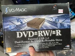 External Usb Cdrw 24X Drive I/o Magic 8X Model IDVD8DBE Dvdrw 40X Dual. Fixed Price $59.99.