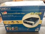 Liteon SHW-160P6SU06C 16X External Dvd + -rw Drive Ez-dub New Sealed. Fixed Price $35.00.