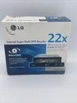 Lg GH22 Super Multi Dvd Rewriter 22X Open Box. Fixed Price $34.99.
