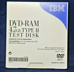 Ibm 19P2410 Dvd-ram 4.7GB Type Ii Test Disk. Fixed Price $19.95.
