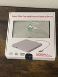 Roofull External Cd Rw Dvd Drive For Pc Mac Os- Super Slim- Usb. Fixed Price $20.00.