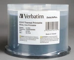 50 Discs Verbatim Cd-r 700MB 52X Datalifeplus White Thermal/hub Printable. Fixed Price $17.25.