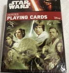New Sealed Disney Star Wars Heroes Playing Cards Collectible Cartamundi. Fixed Price $6.00.
