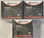 30 Innovera 46809 Recordable Media Dvd-r 16X 4.70 Gb Packs Of 10. Fixed Price $34.97.