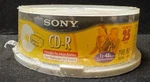 25 Pack Sony Cd-r Cdr 80 Min Blank Audio Disc 700MB 1-48X. Fixed Price $24.95.