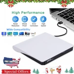Slim External Usb Cd Dvd Rw Rom Writer Drive Burner Reader Player Pc Laptop. Fixed Price $23.89.
