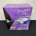 Iomega 31119 Predator 4X4X6 External Usb Cd-rw Drive Brand New Factory Sealed. Fixed Price $119.99.