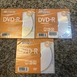 Lot (3) Dvd-r Pk MEMOREX16X 120 Min 4.7GB New Package. Fixed Price $9.99.