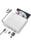 Guamar External Cd Dvd Drive For Mac, Usb-c Slim Portable Burner With Sd/.... Fixed Price $17.99.