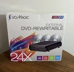 New I/omagic IDVD24DLE Dvd-writer 24X Rw External Usb Rewritable Drive. Fixed Price $19.99.