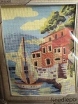 Printed Needlepoint Tapestry Kits With Floss 20X25 Cm Rto Sea Side. Fixed Price $21.46.