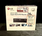 Lg GH24NS90 Super Multi Dvd Rewriter 24X INTERNAL/GH24 New Open Box. Fixed Price $32.95.