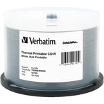 Verbatim Cd-r, 80 Minute, 700MB 52X Datalifeplus White Thermal Printable, Hub. Fixed Price $48.06.