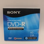 Sony DMR60DSR1HC 2.8GB Double Sided Dvd-r, Disc. Fixed Price $15.00.