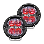 Rigid 360-SERIES 4IN Drive Red Back Light- Pair 36116. Fixed Price $411.99.