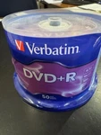 Verbatim 8X Blank Dvd+r 4.7GB 50PK. Fixed Price $19.50.