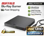 Buffalo BRXL-PUS6U3B 4K Uhd Blu-ray Makemkv Libredrive Ready BU40N Plex. Fixed Price $205.15.