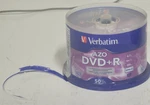 Verbatim Azo Dvd+r 4.7GB 16X W/ Branded Surface 50PK Spindle Packaging Torn. Fixed Price $16.00.
