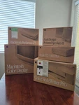 Apple Macintosh Performa 475, Color Display, Printer, Cd 300E Speakers All Boxed. Fixed Price $1100.00.