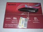 Sony DVP-SR510H Dvd Player Hdmi 1080P Upscaling Open Box Complete Remote. Fixed Price $34.99.