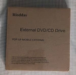Rioddas BT638 Usb 3.0 External Dvd/cd Drive Black Plug & Play Noise Reduction. Fixed Price $18.00.