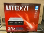 New Liteon 24X Internal Dvd/cd Writer Black Original Packaging. Fixed Price $25.99.