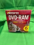 Memorex Dvd-ram 9.4 Gb High Capacity Double Sided Rewritable Discs New. Fixed Price $15.50.