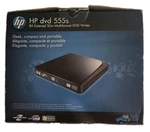 Hp Dvd/cd External Rewritable Drive. Model DVD555S-H01 2. Fixed Price $33.74.