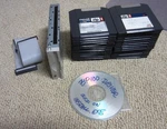 Iomega Zip Internal Ide 3.5" Model Z100ATAPI Beige With 30 Disks. Fixed Price $59.00.