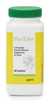 Pet-tabs Multivitamin And Mineral Supplement For Dogs, 60 Count, Brown. Fixed Price $29.90.