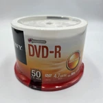 Sony 50DMR47SP Accucore Dvd-r 4.7GB 120MIN 16X Blank Media Pack Spindle New. Fixed Price $26.95.